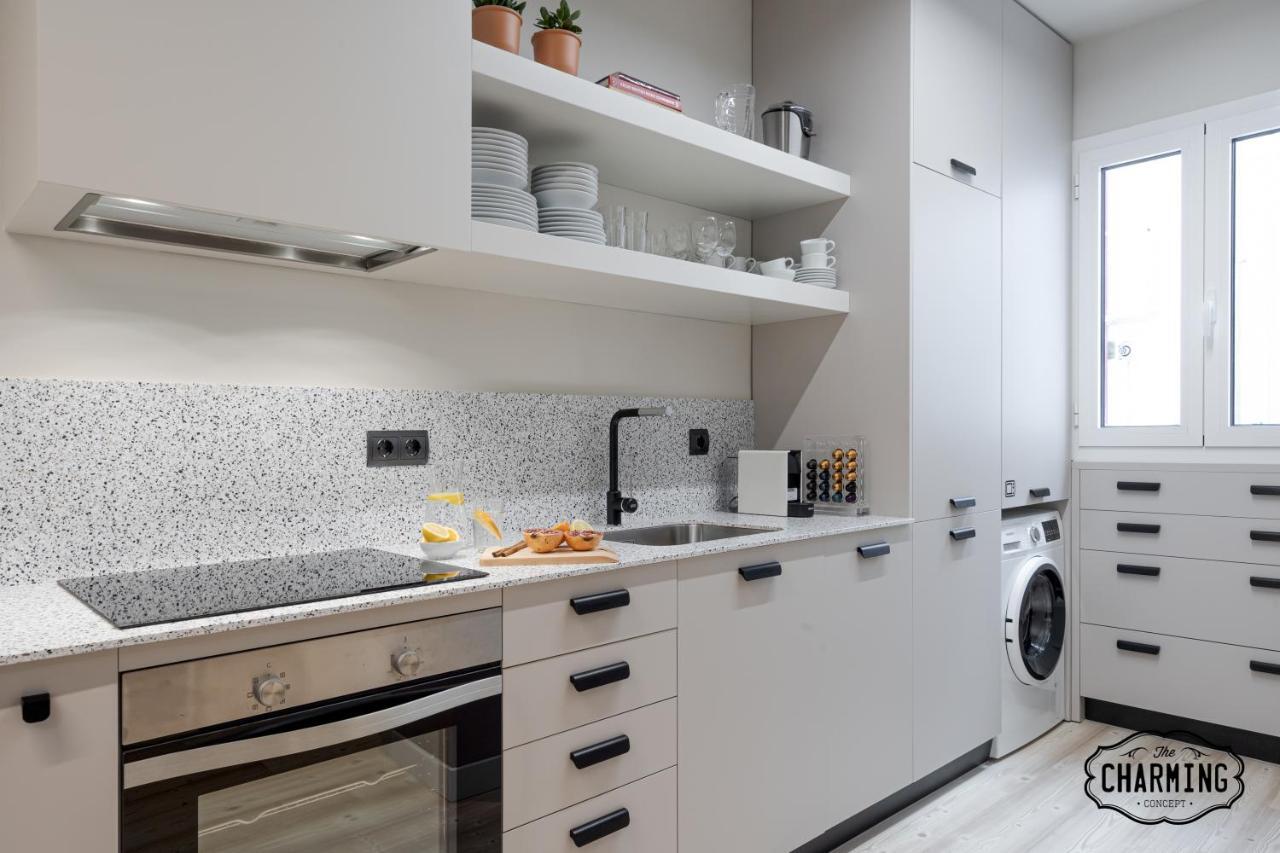 Appartamento Charming Retiro Chic Madrid Esterno foto