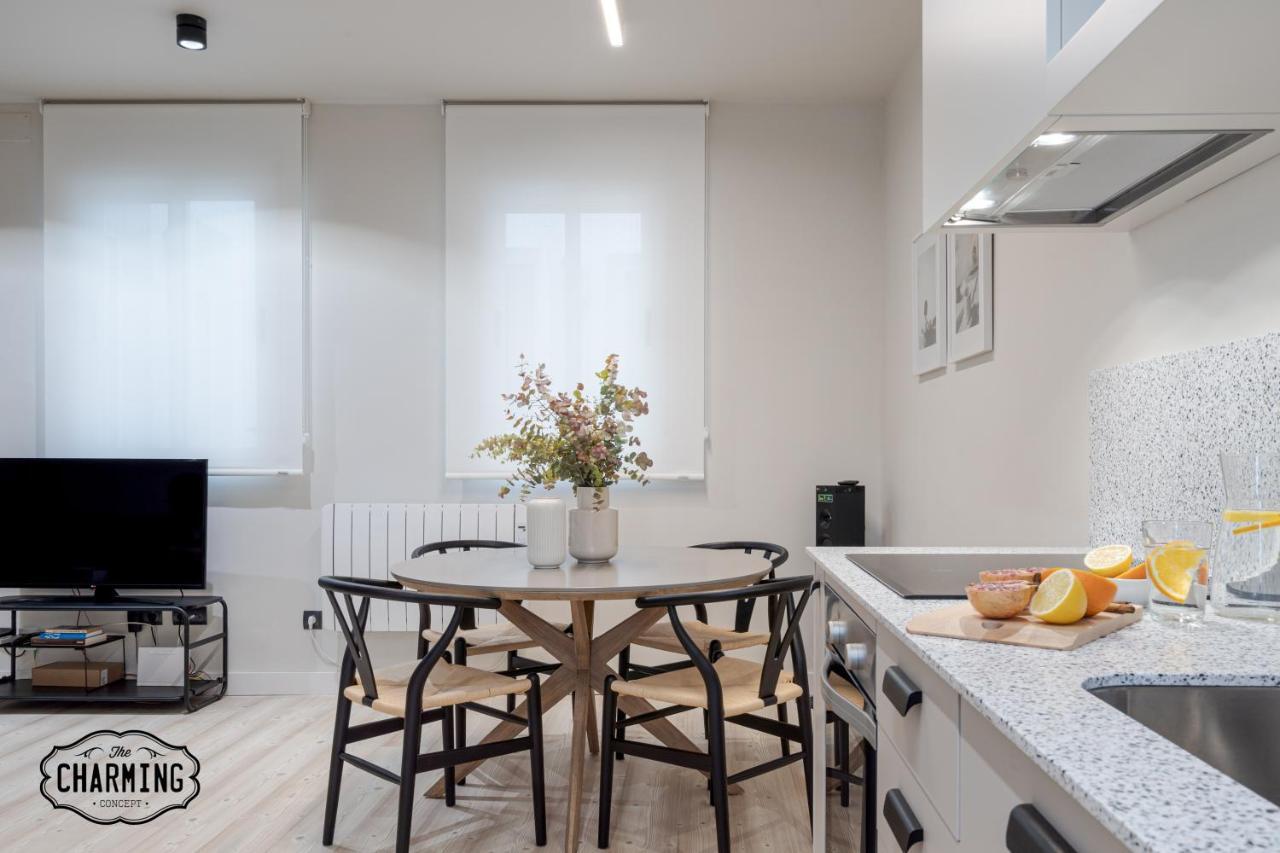 Appartamento Charming Retiro Chic Madrid Esterno foto